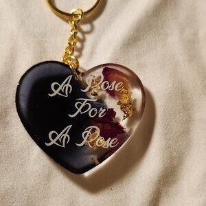 A Rose For A Rose Keychain
